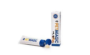 Pet Magic wondcr&egrave;me voor dieren tube 50 gram liggend.