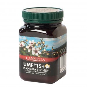 Active Manuka honing UMF 15+, Cammells, pot 500 gram